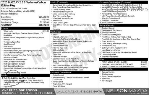 2025 Mazda Mazda3 AWD