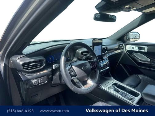 ICONIC SILVER METALLIC 2021 Ford Explorer Platinum