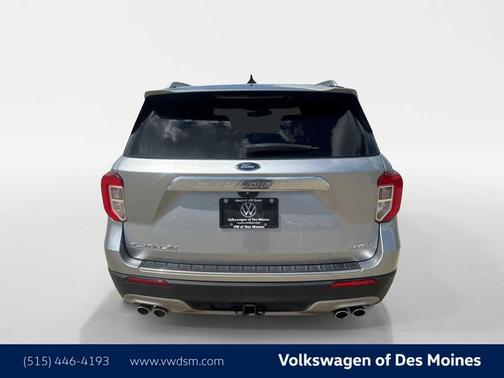 ICONIC SILVER METALLIC 2021 Ford Explorer Platinum