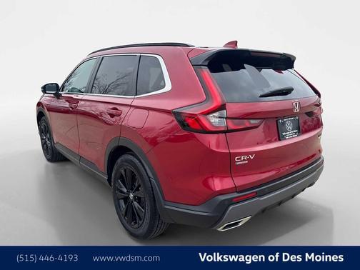 Radiant Red Metallic 2025 Honda CR-V Hybrid Sport Touring AWD