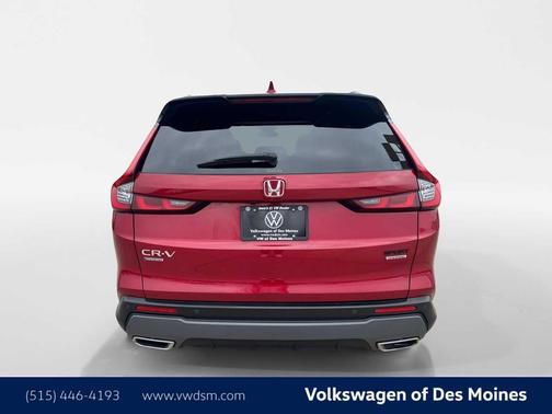 Radiant Red Metallic 2025 Honda CR-V Hybrid Sport Touring AWD