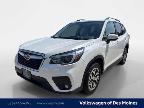 Crystal White Pearl 2021 Subaru Forester Premium