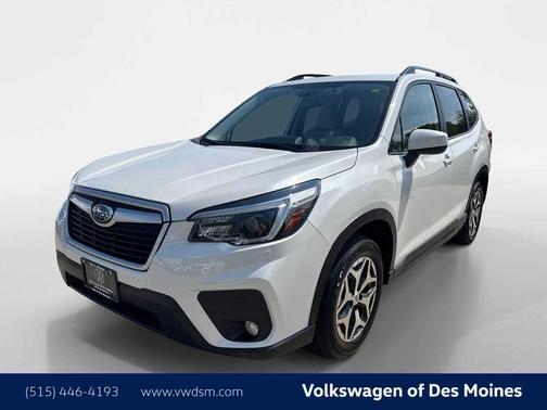 Crystal White Pearl 2021 Subaru Forester Premium