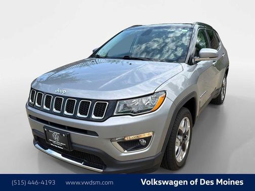 Billet Silver Metallic Clearcoat 2020 Jeep Compass Limited
