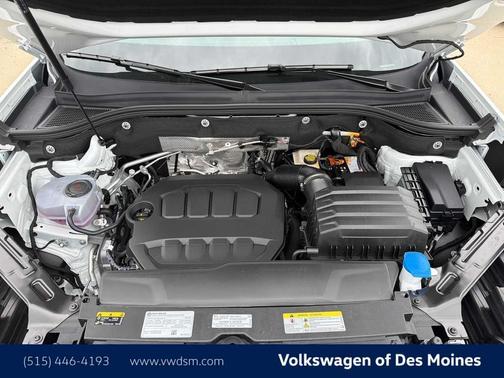 Opal White Pearl 2026 Volkswagen Atlas 2.0T SE w/Technology 4MOTION