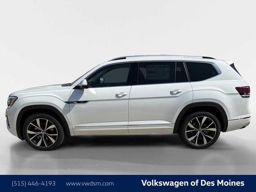 Opal White Pearl 2026 Volkswagen Atlas 2.0T SEL Premium R-Line 4MOTION