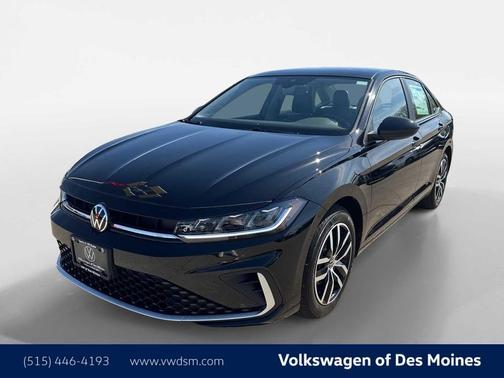 Deep Black Pearl 2026 Volkswagen Jetta 1.4T SE