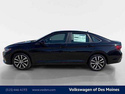 Deep Black Pearl 2026 Volkswagen Jetta 1.4T SE