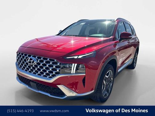 Calypso Red 2023 Hyundai SANTA FE Limited