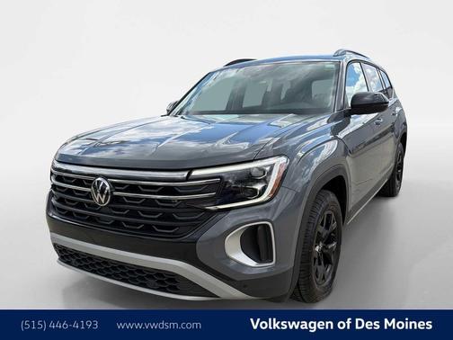 Pure Gray 2025 Volkswagen Atlas 2.0T Peak Edition