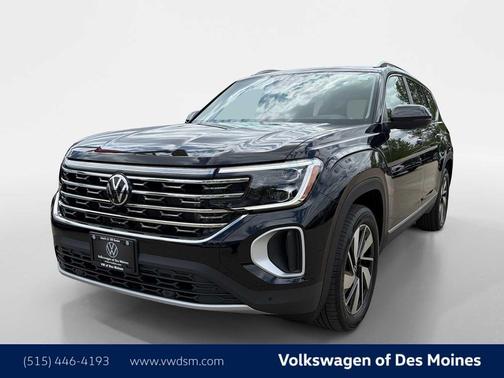 deep black pearl 2026 Volkswagen Atlas 2.0T SEL