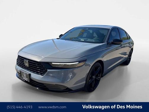 Urban Gray Pearl 2025 Honda Accord Hybrid Sport-L