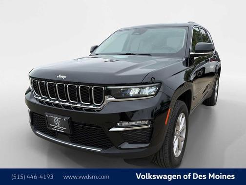 Diamond Black Crystal Pearlcoat 2022 Jeep Grand Cherokee Limited