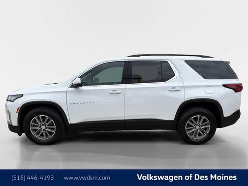 Summit White 2023 Chevrolet Traverse LT Cloth