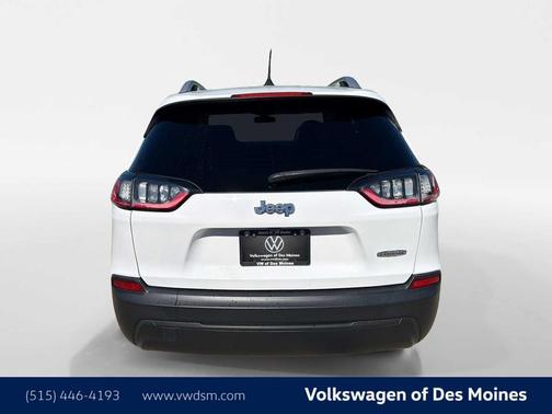 Bright White Clearcoat 2020 Jeep Cherokee Latitude