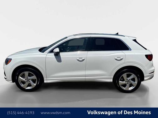 Ibis White 2020 Audi Q3 45 Premium