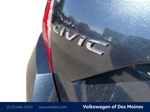 Cosmic Blue Metallic 2020 Honda Civic EX-L