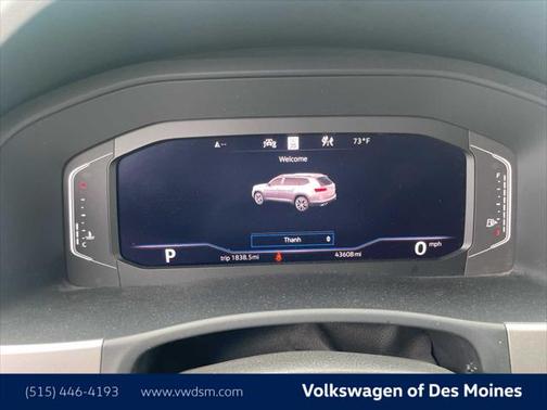 2021 Volkswagen Atlas 3.6L SEL
