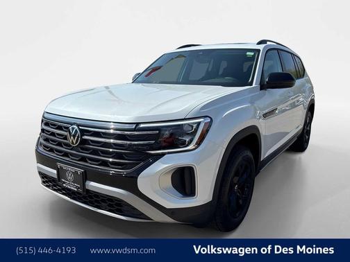 opal white pearl 2026 Volkswagen Atlas Peak Edition