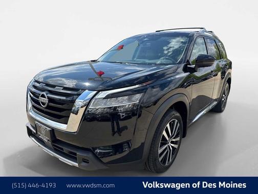 Super Black 2023 Nissan Pathfinder Platinum 4WD