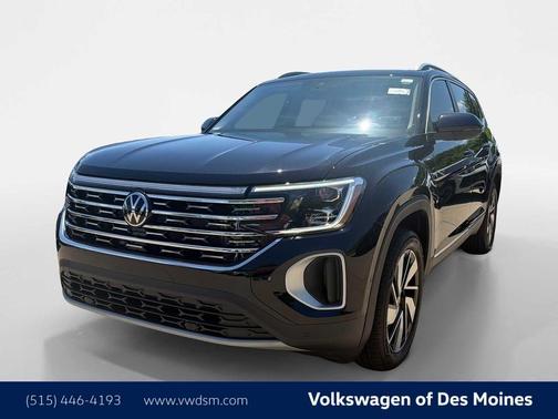 Deep Black Pearl 2025 Volkswagen Atlas 2.0T SEL