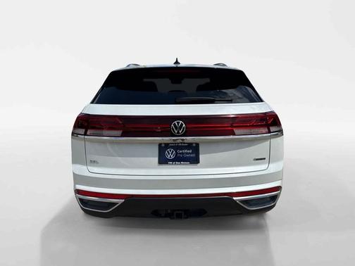 Opal White Pearl 2025 Volkswagen Atlas Cross Sport 2.0T SEL