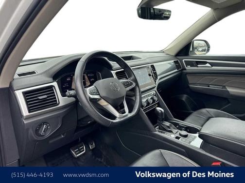Opal White Pearl 2023 Volkswagen Atlas 3.6L SEL Premium
