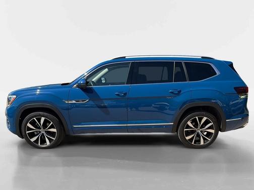 Mountain Lake Blue Metallic 2025 Volkswagen Atlas 2.0T SEL Premium R-Line 4MOTION