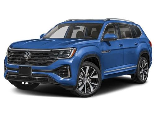 Mountain Lake Blue Metallic 2025 Volkswagen Atlas 2.0T SEL Premium R-Line 4MOTION