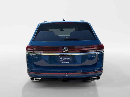 Mountain Lake Blue Metallic 2025 Volkswagen Atlas 2.0T SEL Premium R-Line 4MOTION