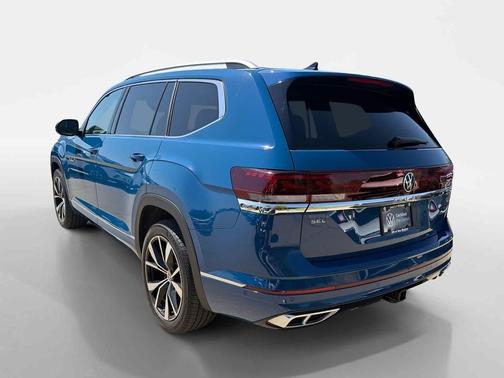 Mountain Lake Blue Metallic 2025 Volkswagen Atlas 2.0T SEL Premium R-Line 4MOTION