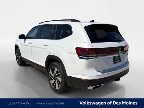 Opal White Pearl 2026 Volkswagen Atlas 2.0T SE w/Technology 4MOTION