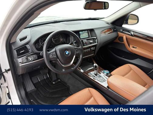 White 2017 BMW X3 xDrive28i