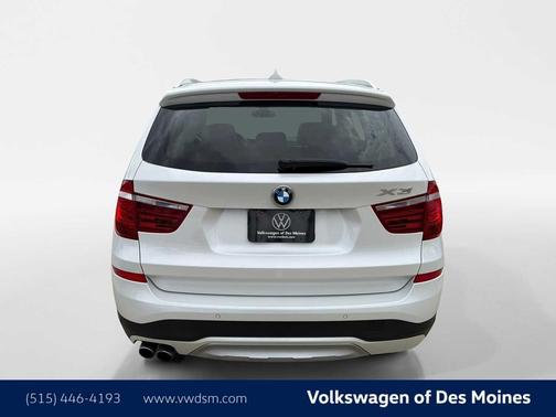 White 2017 BMW X3 xDrive28i