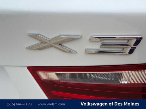 White 2017 BMW X3 xDrive28i