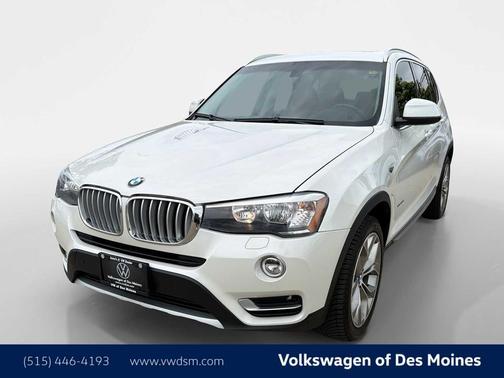White 2017 BMW X3 xDrive28i