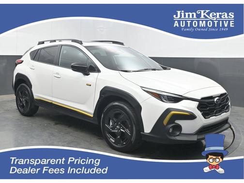 Crystal White Pearl 2025 Subaru Crosstrek Sport