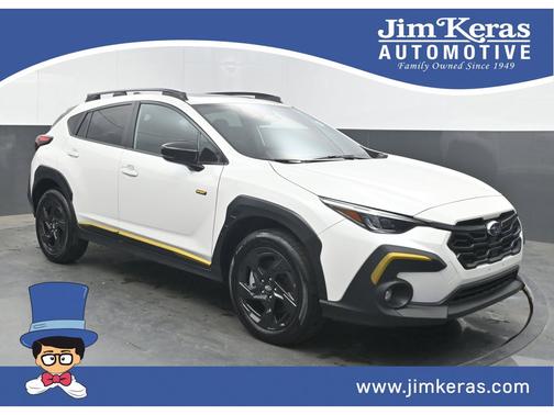 Crystal White Pearl 2025 Subaru Crosstrek Sport