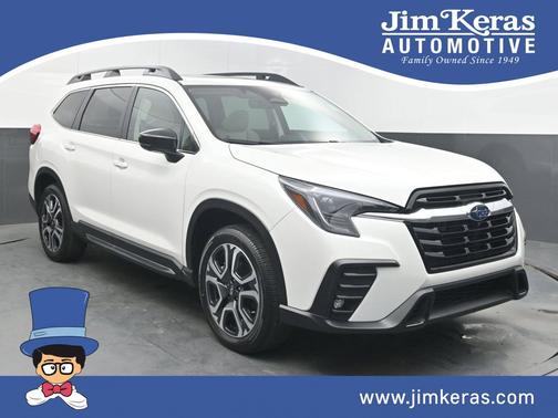 Crystal White Pearl 2025 Subaru Ascent Limited