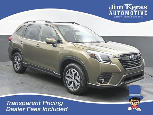 Autumn Green Metallic 2023 Subaru Forester Premium