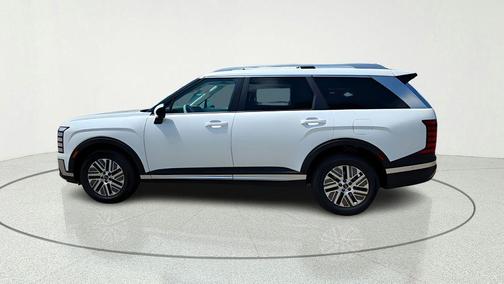Creamy White Pearl 2026 Hyundai Palisade Hybrid Blue SEL Premium 7P