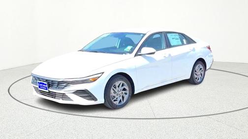 Serenity White 2026 Hyundai ELANTRA HEV Blue