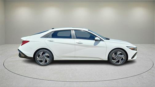 Serenity White 2025 Hyundai ELANTRA HEV Limited