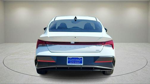 Serenity White 2025 Hyundai ELANTRA HEV Limited