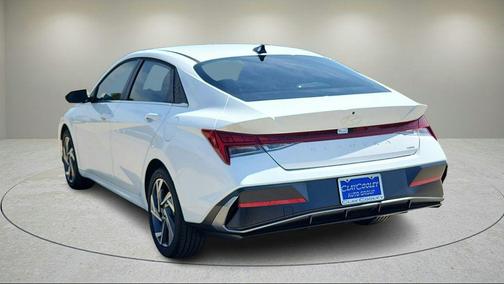 Serenity White 2025 Hyundai ELANTRA HEV Limited