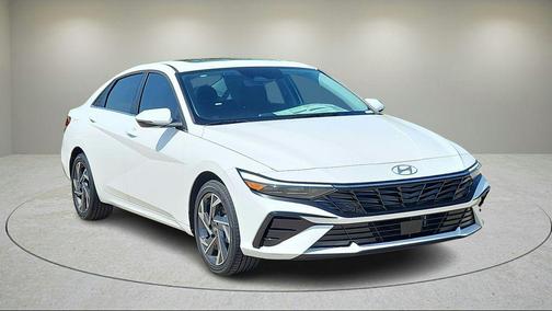 Serenity White 2025 Hyundai ELANTRA HEV Limited