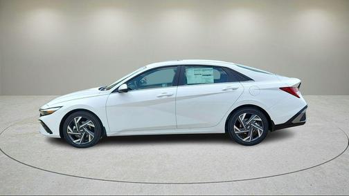 Serenity White 2025 Hyundai ELANTRA HEV Limited