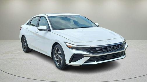 Serenity White 2025 Hyundai ELANTRA HEV Limited