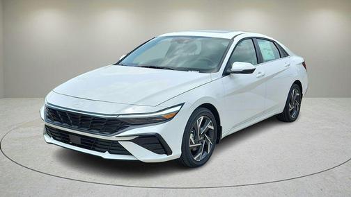 Serenity White 2025 Hyundai ELANTRA HEV Limited