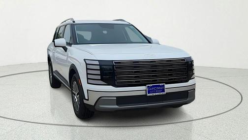 Creamy White Pearl 2026 Hyundai Palisade Hybrid Blue SEL Premium 8P
